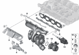 Diagram for 2020 BMW Z4 Exhaust Heat Shield - 11658632101