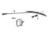 Diagram for 1957 BMW Isetta Wiper Motor - 61618044051