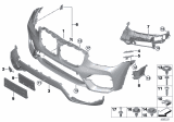 Diagram for BMW X4 Bumper Reflector - 63147411974