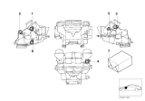 Diagram for 2000 BMW M5 HVAC Heater Blend Door Actuator - 64116902697