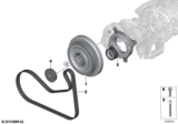 Diagram for BMW 540d xDrive Timing Chain Tensioner - 11288579118