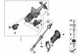 Diagram for BMW 535i Steering Column - 32306791266