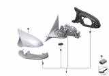 Diagram for 2015 BMW M3 Mirror Cover - 51168059545