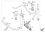 Diagram for BMW 330Ci Sway Bar Bushing - 31351094556