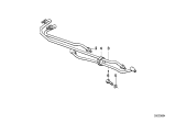 Diagram for 1990 BMW 325i Power Steering Hose - 32131132817