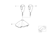 Diagram for BMW Z4 Shift Knob - 25167526982