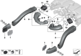 Diagram for BMW Alpina B7 Air Hose - 13717992009