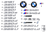 Diagram for BMW M850i xDrive Gran Coupe Emblem - 51148090642