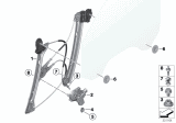 Diagram for BMW 428i Gran Coupe Window Regulator - 51337365259