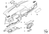 Diagram for BMW Alpina B7 Steering Column Cover - 51457018960