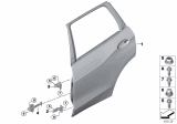 Diagram for BMW X6 Door Check - 51227431278