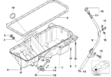 Diagram for 2002 BMW X5 Oil Dipstick - 11437509626