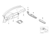 Diagram for 2000 BMW 328Ci Door Armrest - 51418259963