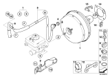 Diagram for BMW 530i Brake Booster Vacuum Hose - 34336769629