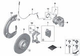 Diagram for 2019 BMW Z4 Brake Caliper Bracket - 34106882255