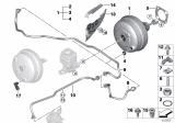 Diagram for BMW 740Li Brake Booster Vacuum Hose - 11667575774