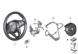 Diagram for 2018 BMW X3 Steering Wheel - 32306883771
