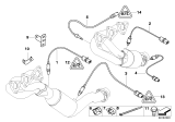 Diagram for 2006 BMW Z4 M Oxygen Sensor - 11787540167