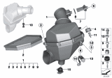 Diagram for 2014 BMW M6 Air Filter Box - 13717843289