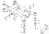 Diagram for BMW Alpina V8 Roadster Axle Beam - 33316750827