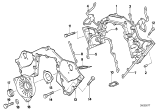 Diagram for BMW 750iL Timing Cover - 11141725711