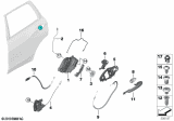 Diagram for 2019 BMW X7 Door Lock - 51229464883