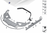 Diagram for 2020 BMW M8 Weather Strip - 51768070083