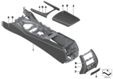 Diagram for BMW M760i xDrive Center Console Base - 51167989899