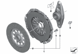 Diagram for BMW 528i Pressure Plate - 21207587368