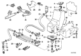 Diagram for BMW 735i Washer Reservoir - 61671378610