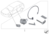 Diagram for BMW X3 Door Lock Cylinder - 51217449950