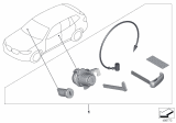 Diagram for 2020 BMW X3 Door Lock Cylinder - 51217449950