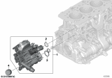 Diagram for BMW 530i Thermostat Gasket - 11538658574