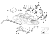 Diagram for 2012 BMW X3 Fog Light Bulb - 63217160788