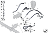Diagram for 2015 BMW 535d xDrive Power Steering Hose - 32416781834