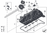 Diagram for 2017 BMW X3 Valve Cover Gasket - 11128511814