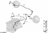 Diagram for BMW X3 Brake Booster Vacuum Hose - 11668654620