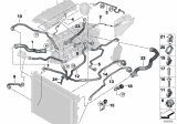 Diagram for BMW 540i xDrive Radiator - 17118743664