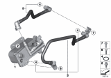 Diagram for BMW 528i Oil Cooler Hose - 17227634582