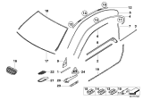 Diagram for BMW 335i Window Channel - 51337119089