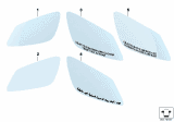 Diagram for BMW 535i GT Side View Mirrors - 51167251586