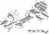 Diagram for BMW 540d xDrive Exhaust Heat Shield - 51487340823