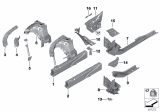 Diagram for 2019 BMW X4 Engine Mount Bracket - 41118498935