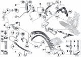 Diagram for BMW 550i GT Power Steering Hose - 32416789251