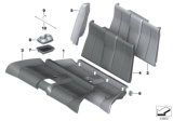 Diagram for BMW 228i xDrive Seat Cushion Pad - 52207315732