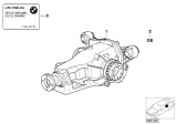 Diagram for 1989 BMW 750iL Differential Seal - 33101211941