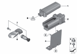 Diagram for 2010 BMW X5 M Body Control Module - 36106868194