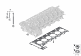 Diagram for BMW M3 Cylinder Head Gasket - 11127849620