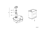 Diagram for 1988 BMW M6 Brake Fluid Level Sensor - 34121156718