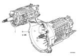 Diagram for BMW 528e Transmission Assembly - 23001220201